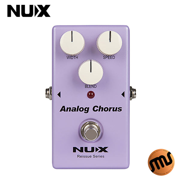 NUX Reissue Series Stompboxes เอฟเฟ็คก้อน รุ่น Analog Chorus