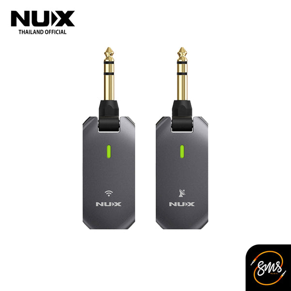 NUX ไวเลสกีต้าร์ รุ่น C-5RC Wireless Guitar System ( 5.8Ghz ใช้งานได้ไกล 30 เมตร พร้อมกล่องชาร์จไฟ )