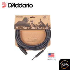 สายไมโครโฟน D'Addario Planet Waves รุ่น PW-CGMIC-25 ขนาด 7.62 เมตร