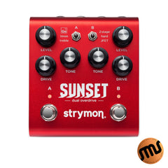 เอฟเฟคกีตาร์ Strymon Sunset Dual Overdrive Pedal