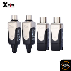 Xvive U3D Dual Plug-On Wireless Audio System for Dynamic Microphones