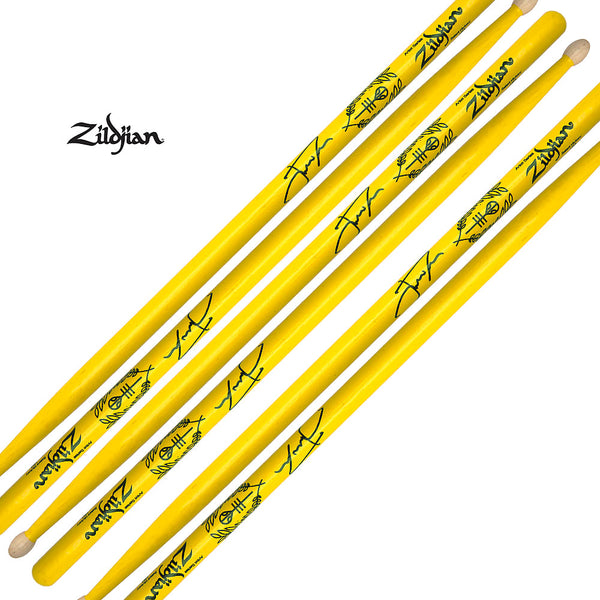 ไม้กลอง Zildjian Signature Josh Dun (รุ่นใหม่สีเหลือง)
