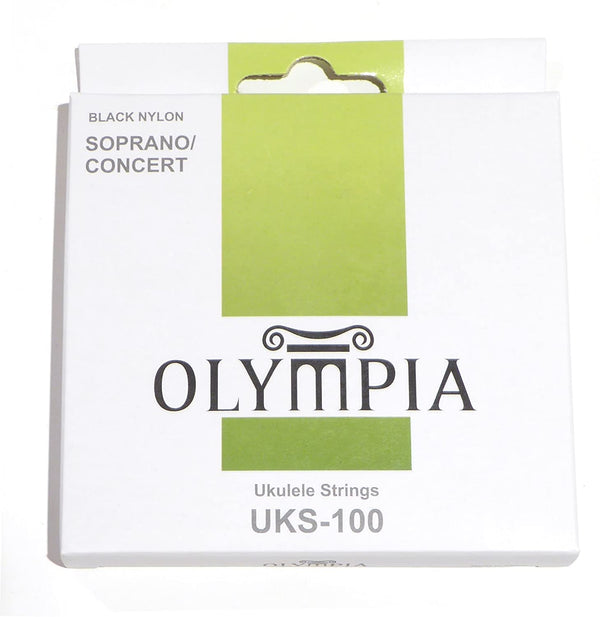สายอูคูเลเล่ Olympia UKS-100 Black Nylon