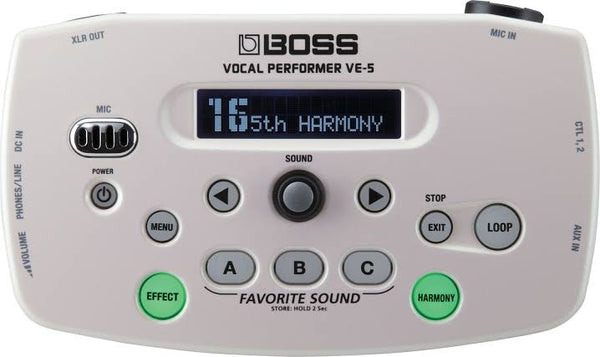 เอฟเฟคร้อง BOSS VE-5 VOCAL PERFORMER