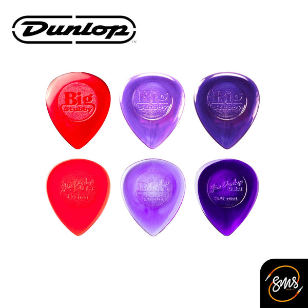 ปิ๊กกีต้าร์ Dunlop BIG STUBBY PICK (475B)