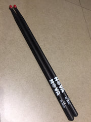 ไม้กลอง Nova Vic Firth สีดำแดง (หัวไนลอน)