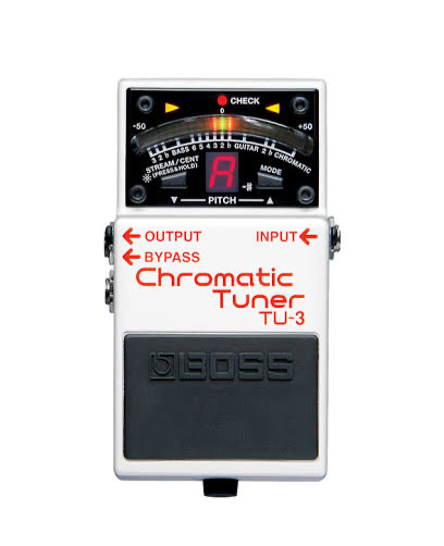 เอฟเฟคกีตาร์ Boss TU-3 Chromatic Pedal Tuner
