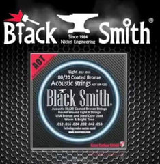 สายกีต้าร์โปร่ง Black Smith 11/52