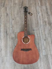 กีต้าร์โปร่งไฟฟ้า Sqoe WD66 EQ