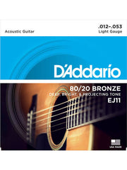 สายกีต้าร์โปร่ง D'Addario EJ11