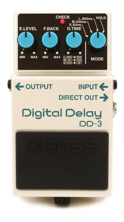 pedal boss digital delay dd3 เอฟเฟคกีตาร์ Boss DD-3 Digital Delay
