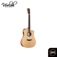 กีต้าร์โปร่งไฟฟ้า Veelah V1-DCE