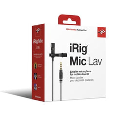 ไมโครโฟน แบบติดปกเสื้อ IK Multimedia - iRing Mic Lav สำหรับ Smartphone