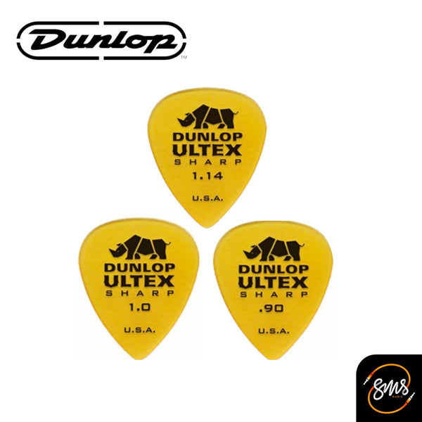 ปิ๊กกีต้าร์ Dunlop ULTEX SHARP (433B)