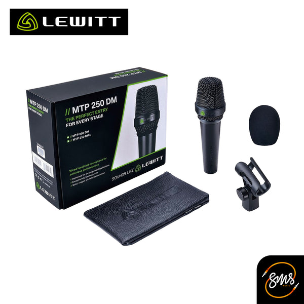Lewitt MTP 250DM ไมโครโฟน Dynamic Handheld Cardioid Microphone