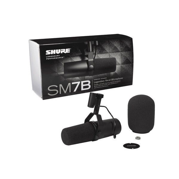 ไมโครโฟน Shure SM7B Cardioid Dynamic Microphone