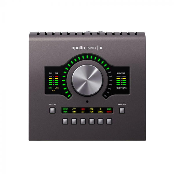 Universal Audio ออดิโออินเตอร์เฟส รุ่น Apollo Twin X QUAD Heritage Edition (Desktop/Mac/Win/TB3)